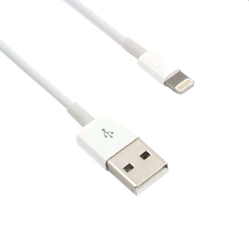 Kábel C-TECH USB 2.0 Lightning (IP5 a vyšší) nabíjací a synchronizačný kábel, 1m, bílý Kábel C-TECH USB 2.0 Lightning (IP5 a vyšší) nabíjací a synchronizačný kábel, 1m, bílý