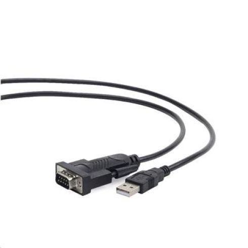kabel Cablexpert adapter USB-serial 1, 5 m 9 pin (com), černý kabel Cablexpert adapter USB-serial 1, 5 m 9 pin (com), černý