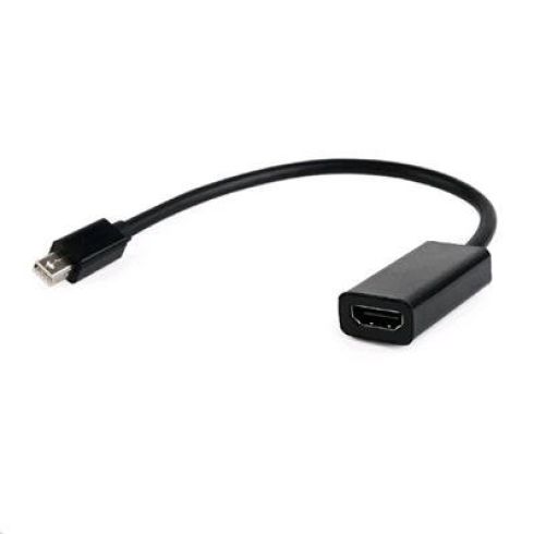 kabel CABLEXPERT red. miniDisplayport na HDMI, M/F, černá kabel CABLEXPERT red. miniDisplayport na HDMI, M/F, černá