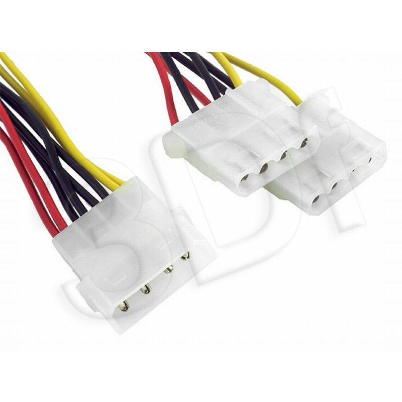 kabel CABLEXPERT rozdvojka nap 1x 5, 25 na 2 x 5, 25 kabel CABLEXPERT rozdvojka nap 1x 5, 25 na 2 x 5, 25