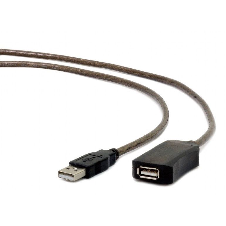 kabel CABLEXPERT USB 2.0 aktivní predlžovačka, 10 m, černá kabel CABLEXPERT USB 2.0 aktivní predlžovačka, 10 m, černá