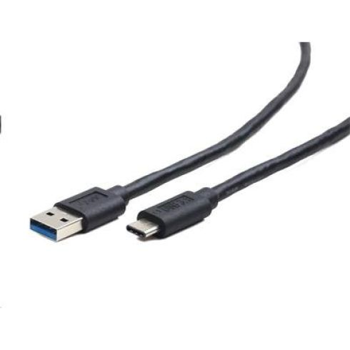kabel CABLEXPERT USB 3.0 AM na Type-C kabel (AM/cm), 1 m, černý kabel CABLEXPERT USB 3.0 AM na Type-C kabel (AM/cm), 1 m, černý