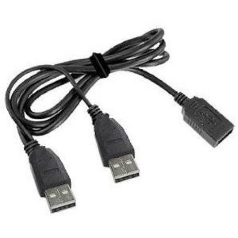 kabel CABLEXPERT USB A-A 1 m 2.0 prodlužovací DUÁLNÍ pre extra napájení kabel CABLEXPERT USB A-A 1 m 2.0 prodlužovací DUÁLNÍ pre extra napájení
