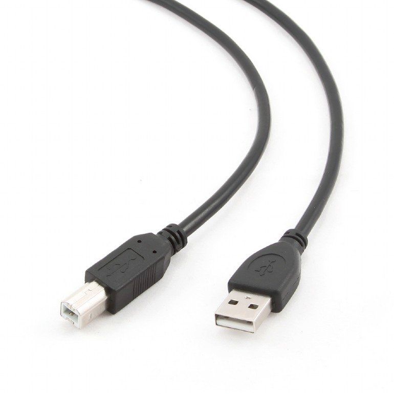 kabel CABLEXPERT USB A-B 4, 5 m 2.0 HQ Black, pozlátené kontakty kabel CABLEXPERT USB A-B 4, 5 m 2.0 HQ Black, pozlátené kontakty