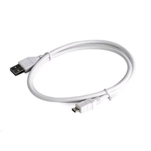 kabel CABLEXPERT USB A Male/Micro B Male 2.0, 0, 5 m, White, High Quality kabel CABLEXPERT USB A Male/Micro B Male 2.0, 0, 5 m, White, High Quality