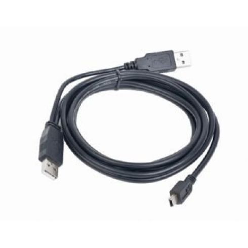 kabel CABLEXPERT USB A-MINI 5PM 2.0 1 m DUÁLNÍ pre extra napájení kabel CABLEXPERT USB A-MINI 5PM 2.0 1 m DUÁLNÍ pre extra napájení