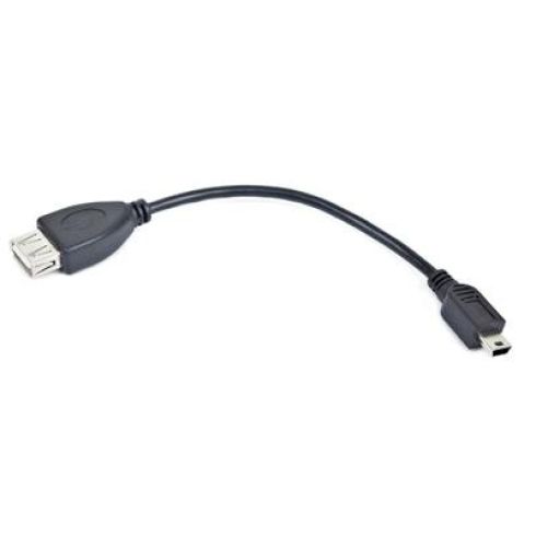 kabel CABLEXPERT USB AF/mini BM, OTG, 15 cm, pre tablety a smartphone kabel CABLEXPERT USB AF/mini BM, OTG, 15 cm, pre tablety a smartphone