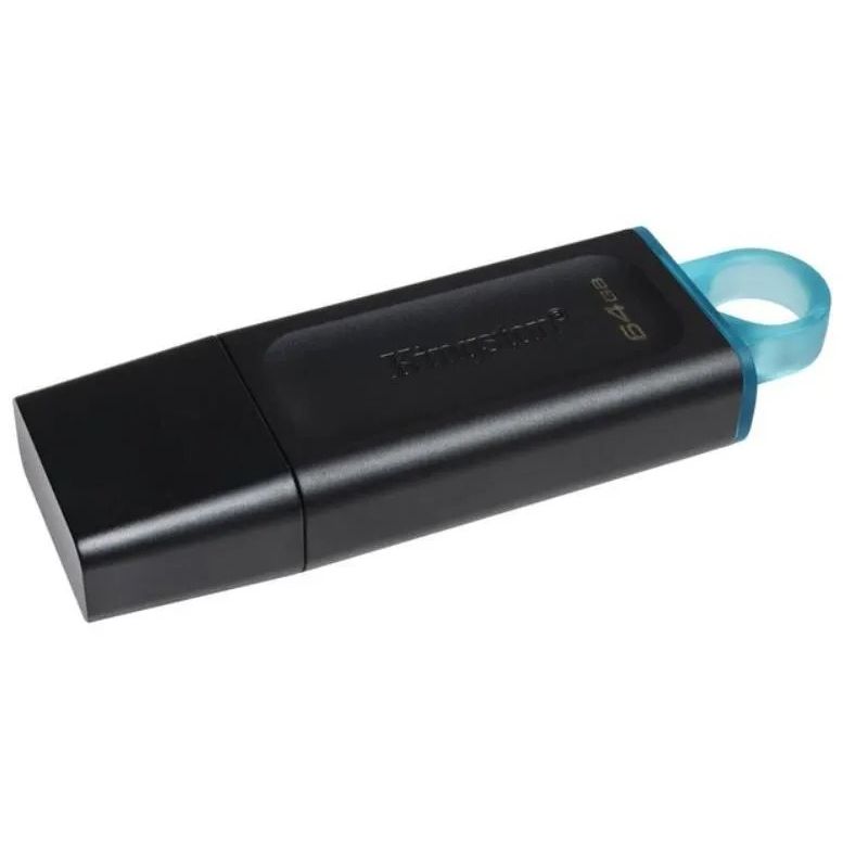 Kingston 64GB USB3.2 Gen 1 DataTraveler Exodia (Black + Teal) Kingston 64GB USB3.2 Gen 1 DataTraveler Exodia (Black + Teal)