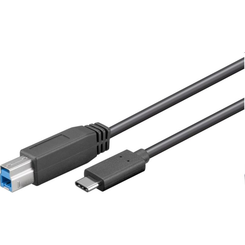 PremiumCord Kabel USB 3.2 konektor C/male - USB 3.0 konektor B/male, 1m PremiumCord Kabel USB 3.2 konektor C/male - USB 3.0 konektor B/male, 1m