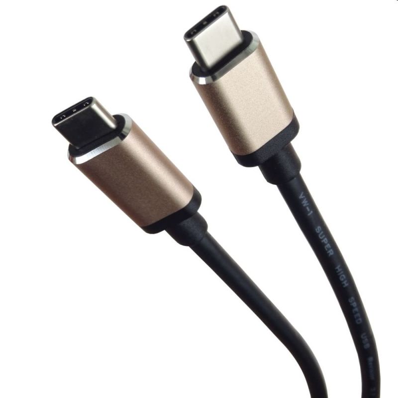 PremiumCord Kabel USB 3.2 konektor C/male - USB 3.2 C/male, 0,5m, hliníkové koenktory PremiumCord Kabel USB 3.2 konektor C/male - USB 3.2 C/male, 0,5m, hliníkové koenktory