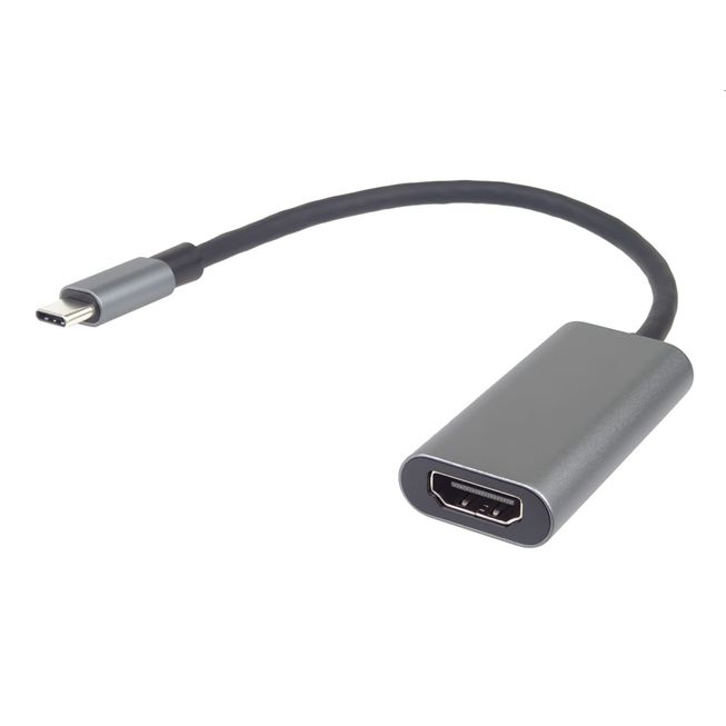 PremiumCord Převodník USB-C na HDMI, rozlíšenie 4K@60Hz a FULL HD 1080p, kovové puzdro PremiumCord Převodník USB-C na HDMI, rozlíšenie 4K@60Hz a FULL HD 1080p, kovové puzdro