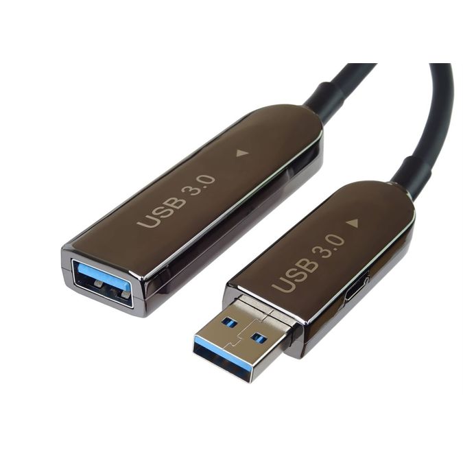 PremiumCord USB3.2 + 2.0 predlžovací optický AOC kábel A/Male - A/Female 10m PremiumCord USB3.2 + 2.0 predlžovací optický AOC kábel A/Male - A/Female 10m