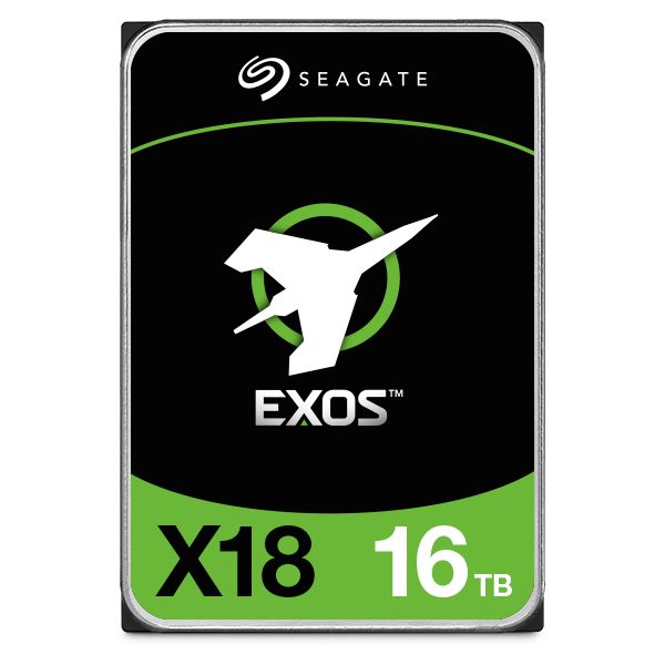 Seagate EXOS X18 Enterprise HDD 16TB 512e/4kn SATA Seagate EXOS X18 Enterprise HDD 16TB 512e/4kn SATA