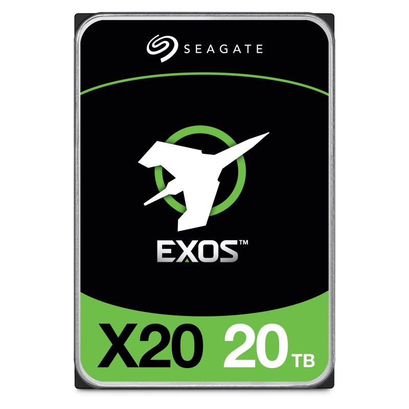 Seagate EXOS X20 Enterprise HDD 20TB 512e/4kn SATA Recertified 1y Warranty Seagate EXOS X20 Enterprise HDD 20TB 512e/4kn SATA Recertified 1y Warranty
