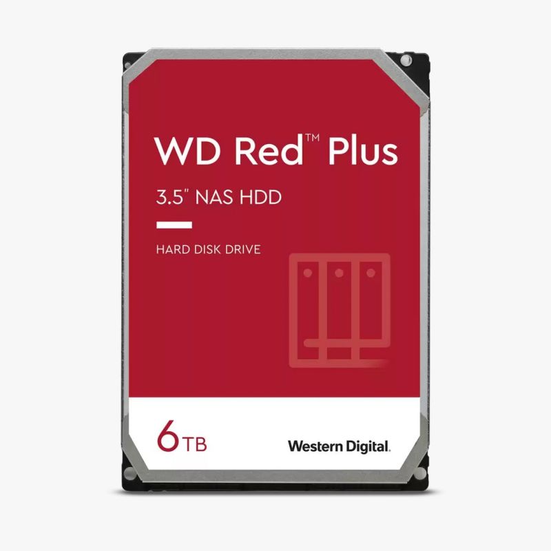 WD Red Plus NAS HDD 6TB SATA WD Red Plus NAS HDD 6TB SATA