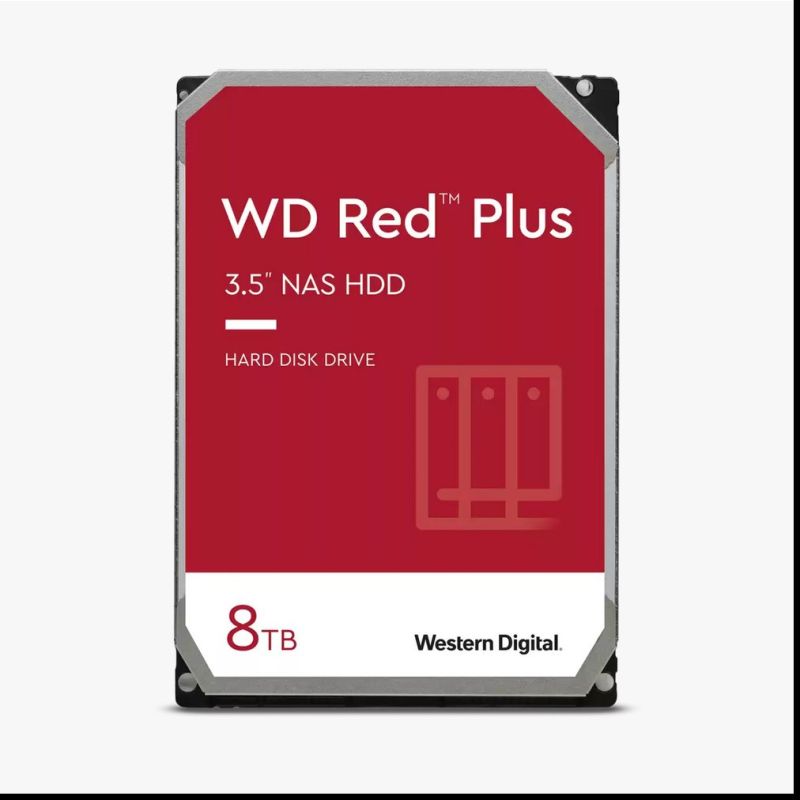 WD Red Plus NAS HDD 8TB SATA WD Red Plus NAS HDD 8TB SATA