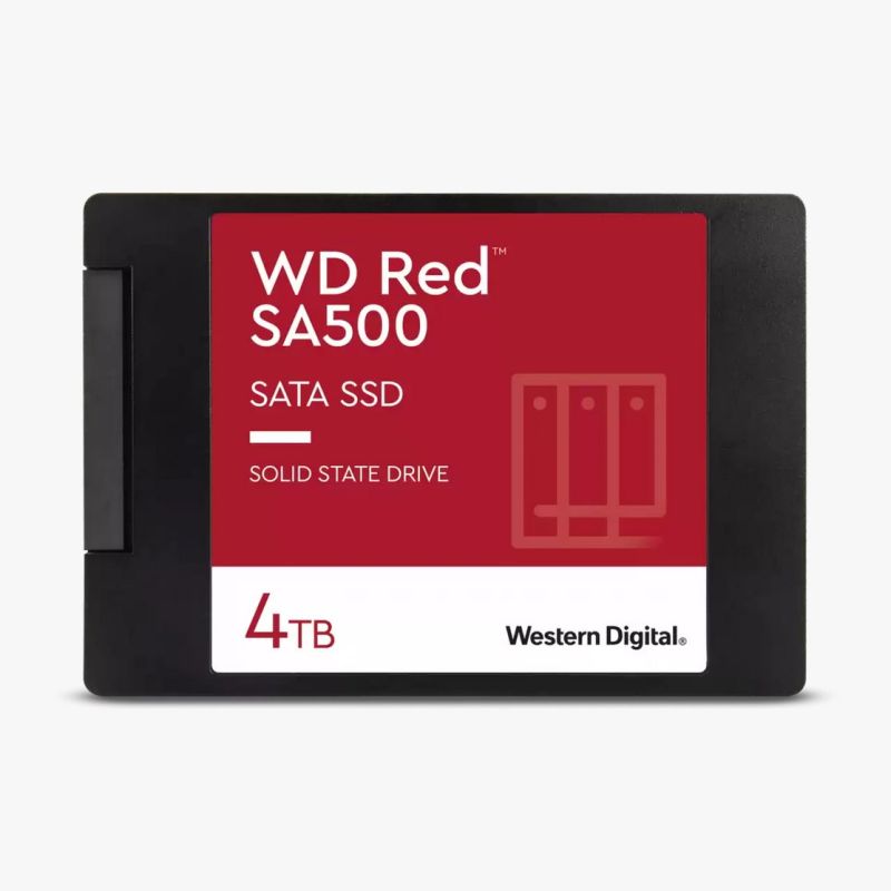 WD Red SA500 NAS SSD 4TB 2, 5" SATA WD Red SA500 NAS SSD 4TB 2, 5" SATA