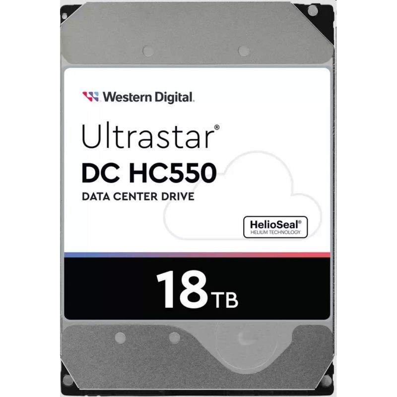 WD Ultrastar DC HC550 18TB Data Center HDD SATA SE WD Ultrastar DC HC550 18TB Data Center HDD SATA SE