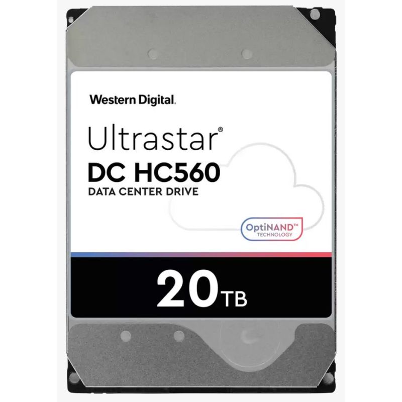 WD Ultrastar DC HC560 20TB Data Center HDD SATA SE WD Ultrastar DC HC560 20TB Data Center HDD SATA SE
