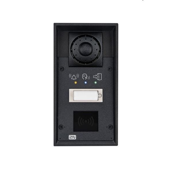 2N® IP Force - 1 tlačítko, piktogramy, příprava pro čtečku, 10W repro 2N® IP Force - 1 tlačítko, piktogramy, příprava pro čtečku, 10W repro