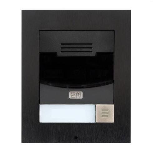 2N® IP Solo instalace na povrch, bez kamery, černá 2N® IP Solo instalace na povrch, bez kamery, černá