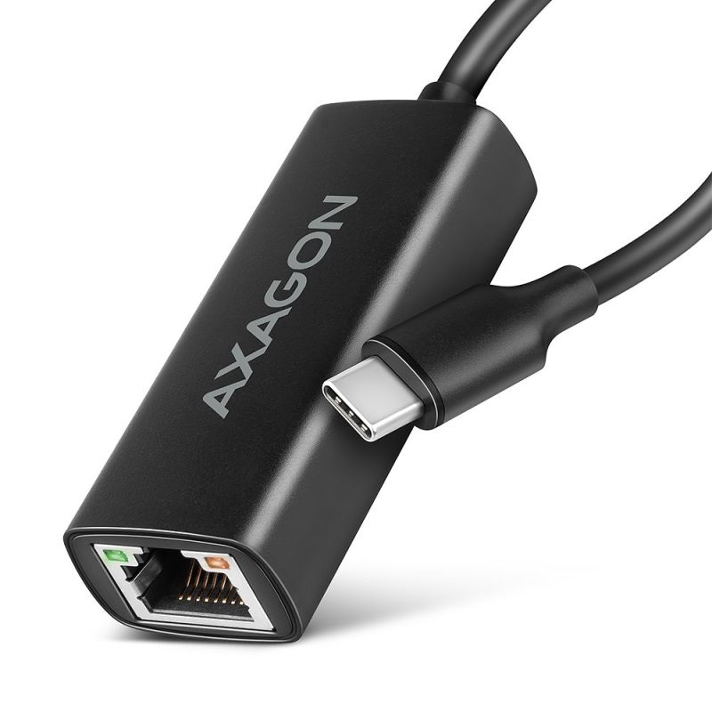 AXAGON ADE-ARC, USB-C 3.2 Gen 1 - Gigabit Ethernet sieťová karta, Realtek 8153, auto inštal AXAGON ADE-ARC, USB-C 3.2 Gen 1 - Gigabit Ethernet sieťová karta, Realtek 8153, auto inštal