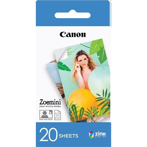Canon ZP-2030 papier pre Zoemini (20ks / 50 x 76 mm) Canon ZP-2030 papier pre Zoemini (20ks / 50 x 76 mm)