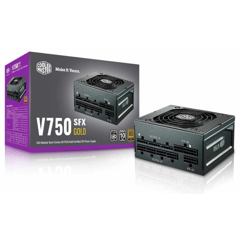 COOLER MASTER V750 SFX Gold, modular COOLER MASTER V750 SFX Gold, modular