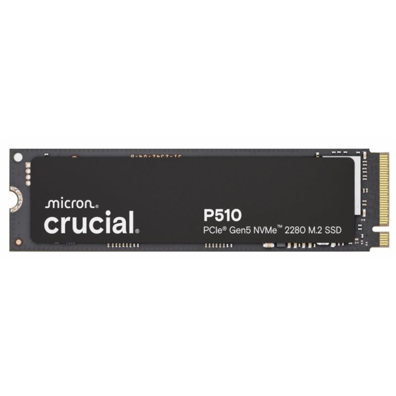 Crucial SSD P510 2TB M.2 NVMe Gen5 10000/8700 MBps Crucial SSD P510 2TB M.2 NVMe Gen5 10000/8700 MBps