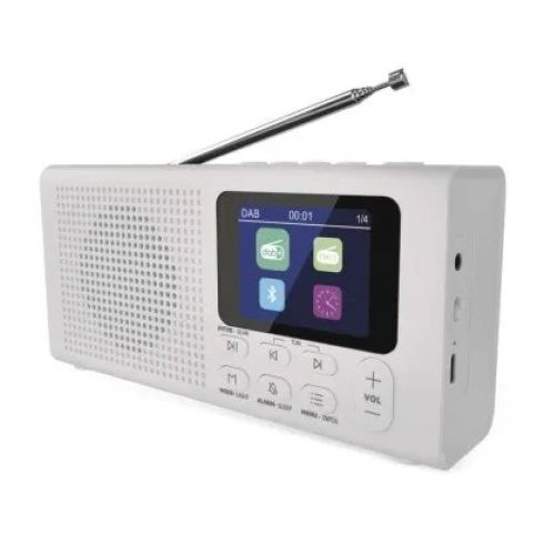 EMOS P-600W, DAB FM BLUETOOTH RÁDIO bílá EMOS P-600W, DAB FM BLUETOOTH RÁDIO bílá