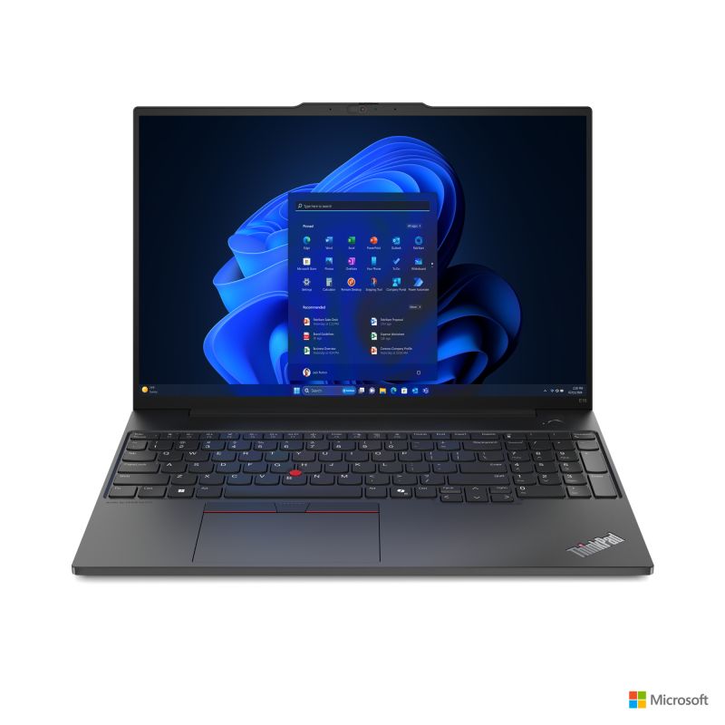 Lenovo ThinkPad E16 Gen2 Intel i7-155U 32GB 1TB-SSD 16"WUXGA IPS AG IntelArc Win11Home Black Lenovo ThinkPad E16 Gen2 Intel i7-155U 32GB 1TB-SSD 16"WUXGA IPS AG IntelArc Win11Home Black