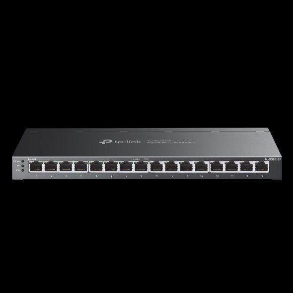 tp-link SG2016P, 16portový gigabitový inteligentní switch JetStream s 8 porty POE+ tp-link SG2016P, 16portový gigabitový inteligentní switch JetStream s 8 porty POE+