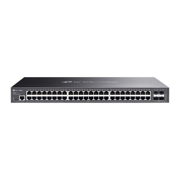 tp-link SG3452, OMADA 48portový gigabitový L2+ managment switch JetStream s 4 SFP sloty tp-link SG3452, OMADA 48portový gigabitový L2+ managment switch JetStream s 4 SFP sloty