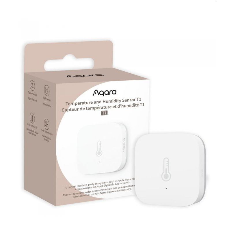 Aqara Smart Home Senzor Teploty, Vlhkosti a Tlaku T1 Aqara Smart Home Senzor Teploty, Vlhkosti a Tlaku T1
