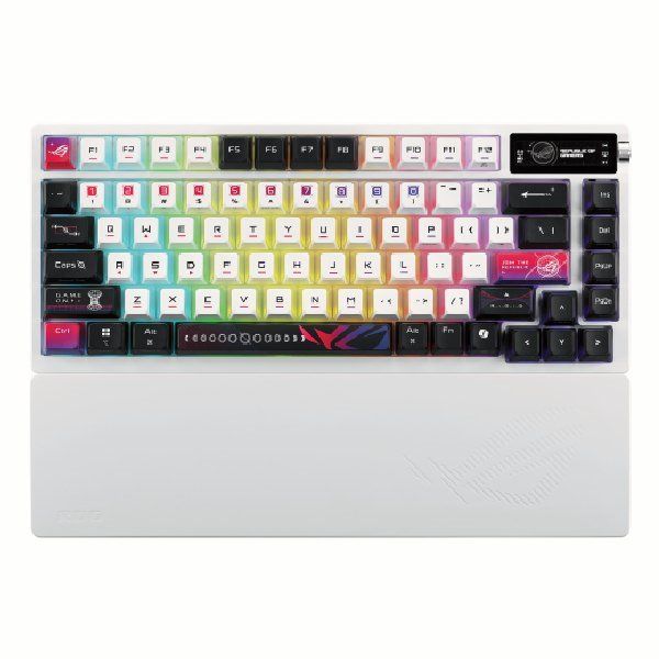 ASUS ROG AZOTH X (ROG NX Snow V2 / PBT) US ASUS ROG AZOTH X (ROG NX Snow V2 / PBT) US