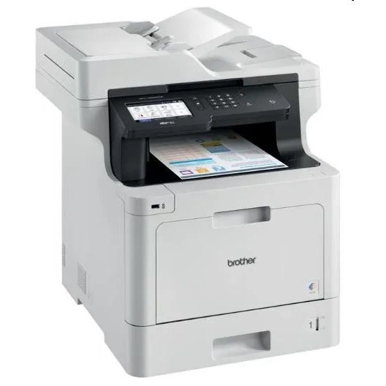 Brother MFC-L8900CDW, A4 laser color MFP, print/scan/copy, 31 strán/min, 2400x600, duplex, USB 2.0, LAN, WiFi, NFC Brother MFC-L8900CDW, A4 laser color MFP, print/scan/copy, 31 strán/min, 2400x600, duplex, USB 2.0, LAN, WiFi, NFC