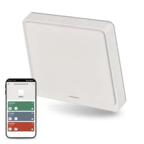 EMOS GoSmart Prenosný ovládač scén IP-2001ZW, ZigBee 3.0, 1-tlačidlový EMOS GoSmart Prenosný ovládač scén IP-2001ZW, ZigBee 3.0, 1-tlačidlový