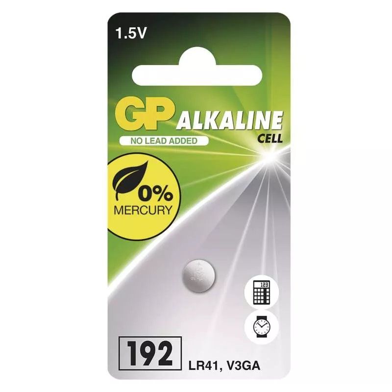 EMOS GP alkalická gombíková baterie 192F (LR41) 1BL EMOS GP alkalická gombíková baterie 192F (LR41) 1BL