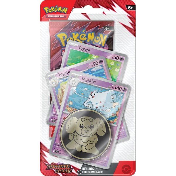 Kartová hra Pokémon TCG: Scarlet & Violet Destined Rivals Premium Checklane Blister Togekiss (Pokémon) Kartová hra Pokémon TCG: Scarlet & Violet Destined Rivals Premium Checklane Blister Togekiss (Pokémon)