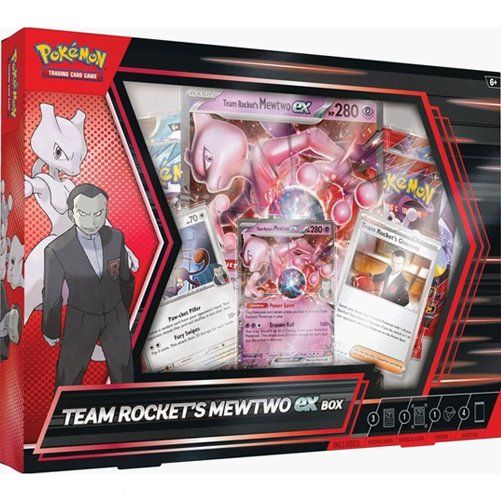 Kartová hra Pokémon TCG: Team Rocket's Mewtwo ex Box (Pokémon) Kartová hra Pokémon TCG: Team Rocket's Mewtwo ex Box (Pokémon)