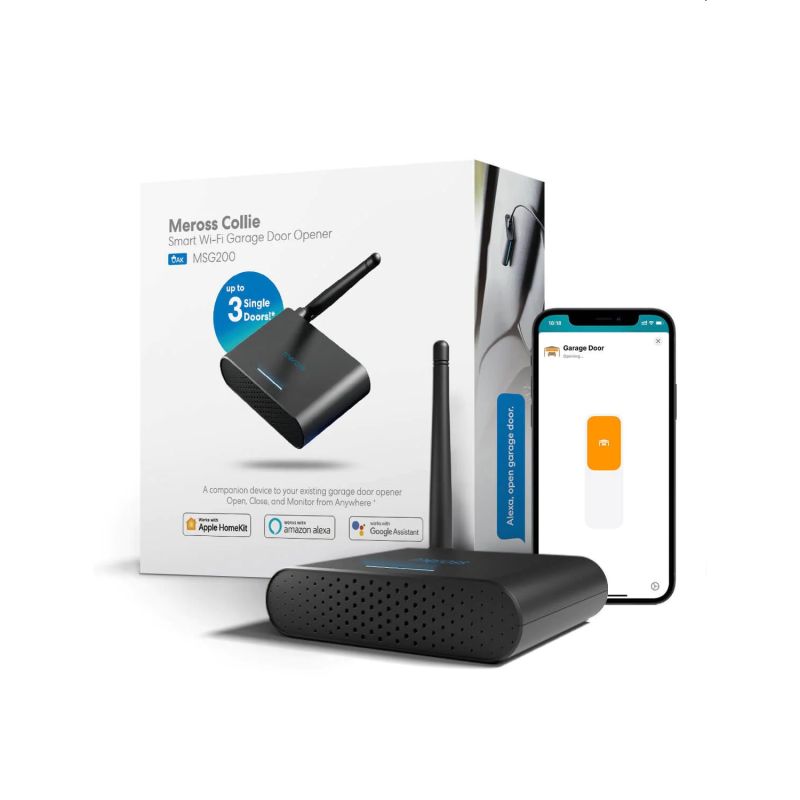 Meross Smart Wi-Fi Ovládanie otvárania garážových brán - podpora až 3 garážových brán Meross Smart Wi-Fi Ovládanie otvárania garážových brán - podpora až 3 garážových brán