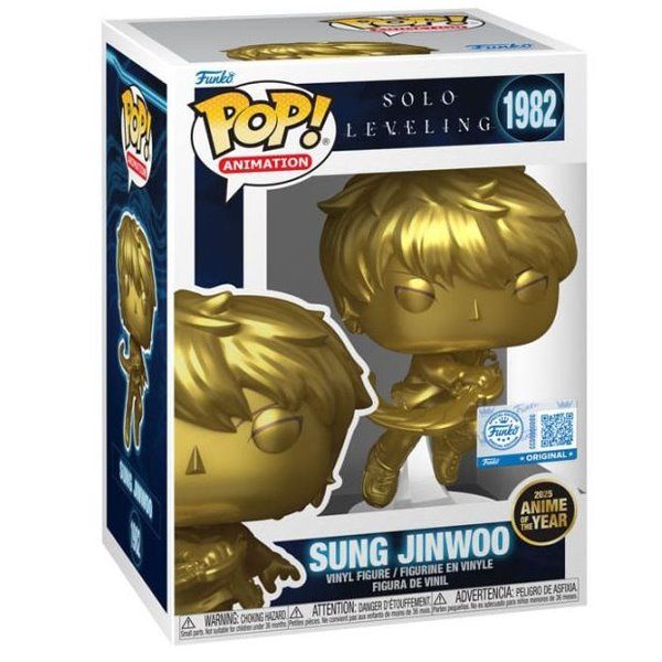 POP! Animation: Sung Jinwoo (Gold) (Solo Leveling) Special Edition POP! Animation: Sung Jinwoo (Gold) (Solo Leveling) Special Edition