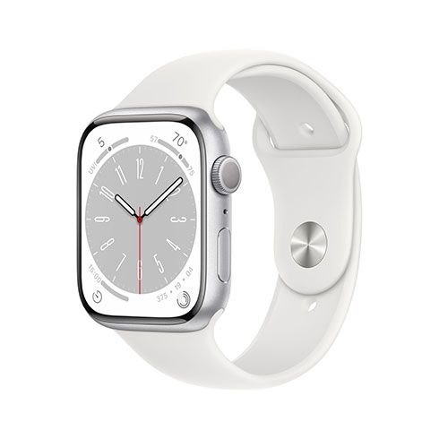 Apple Watch Series 8 GPS 45 mm pouzdro ze stříbrného hliníku *Použitý s DPH – Třída C* Apple Watch Series 8 GPS 45 mm pouzdro ze stříbrného hliníku *Použitý s DPH – Třída C*