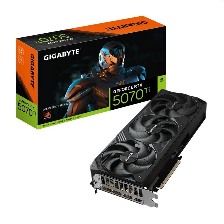 Gigabyte GeForce RTX 5070 Ti WINDFORCE SFF 16G Gigabyte GeForce RTX 5070 Ti WINDFORCE SFF 16G