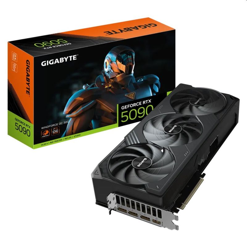 Gigabyte GeForce RTX 5090 WINDFORCE OC 32G Gigabyte GeForce RTX 5090 WINDFORCE OC 32G