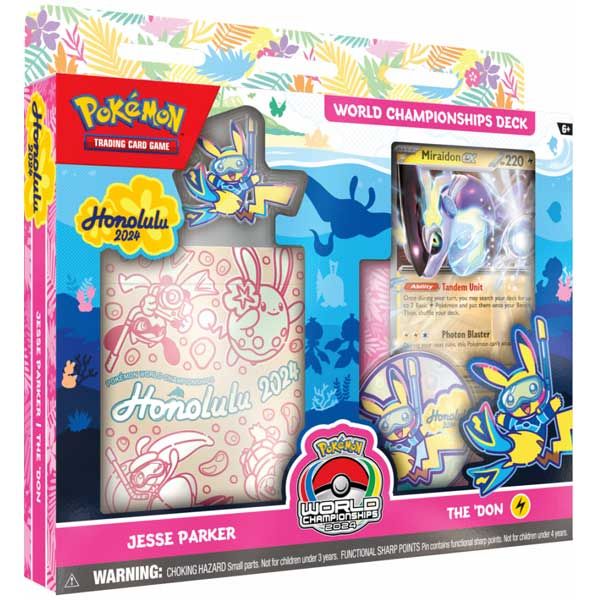 Kartová hra Pokémon TCG World Championships Deck 2024 (Jesse Parker) Miraidon Ex (Pokémon)