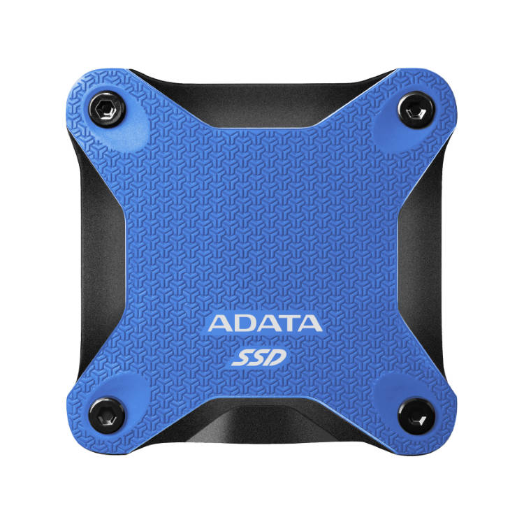 A-Data SSD SD600Q, 240GB, USB 3.2-rychlost 440/430 MB/s (ASD600Q-240GU31-CBL), Blue