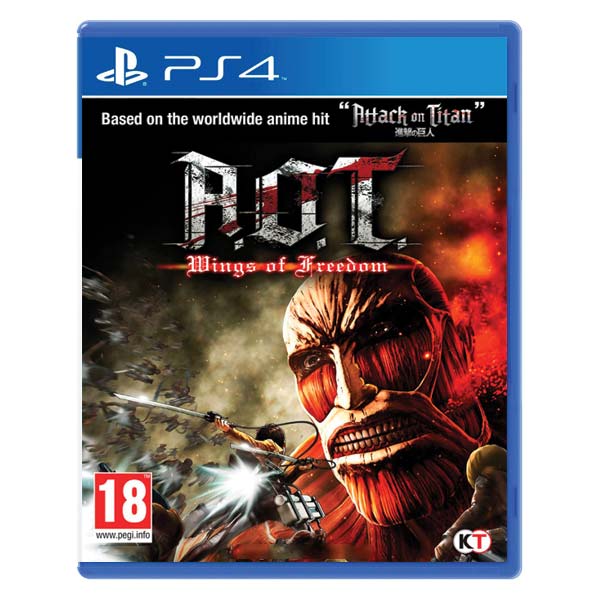 A.o.T .: Wings of Freedom[PS4]-BAZAR (použité zboží)