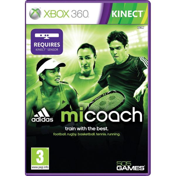 Adidas miCoach[XBOX 360]-BAZAR (použité zboží)