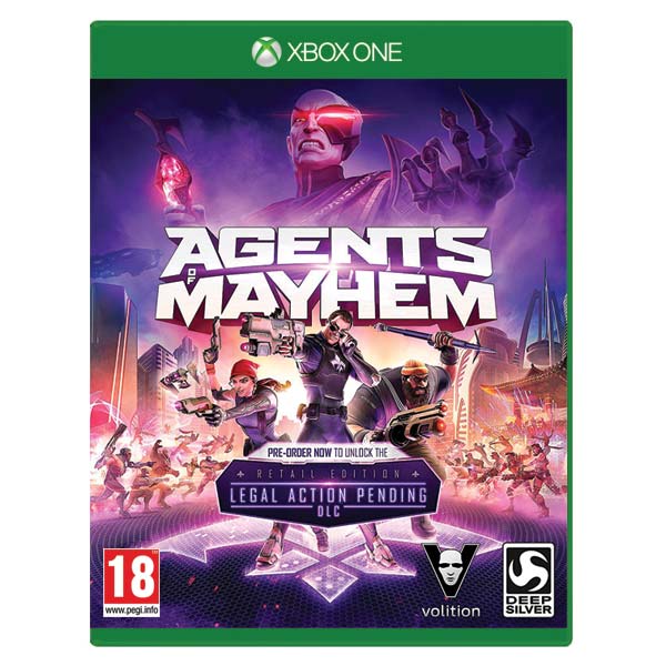 Agents of Mayhem[XBOX ONE]-BAZAR (použité zboží)